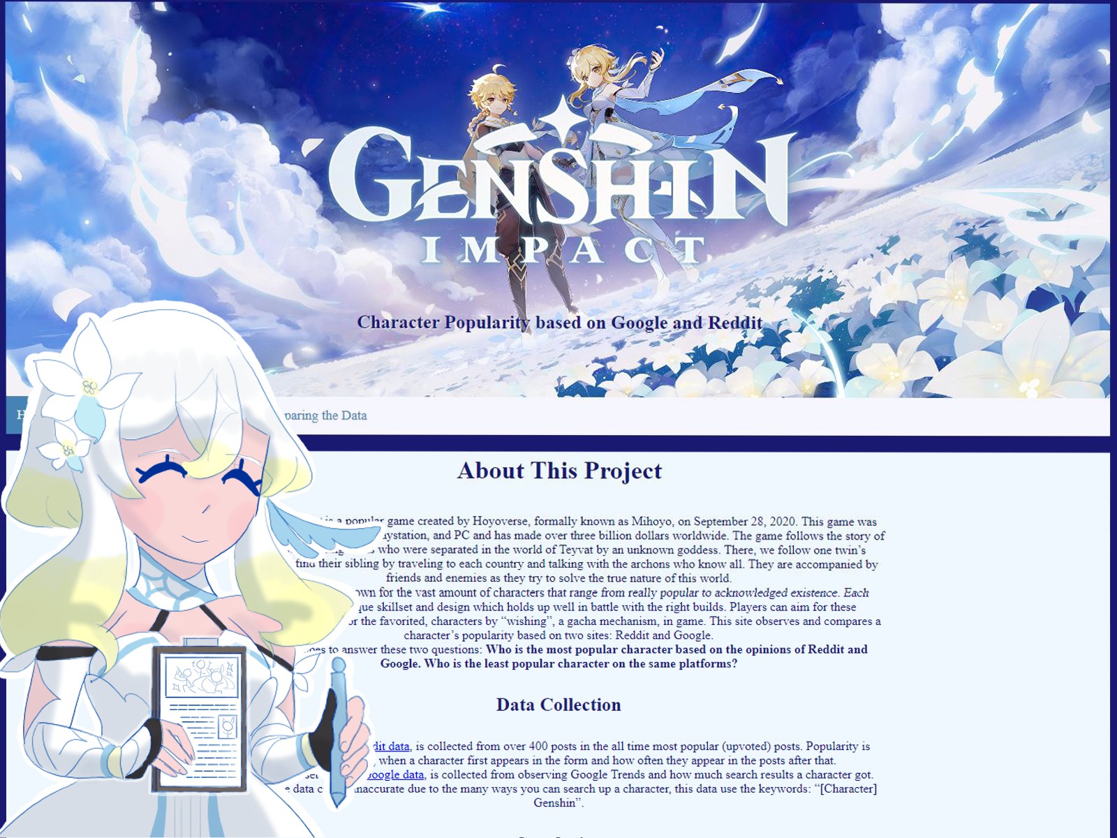 Genshin Website Title Picture